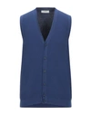 Alpha Studio Cardigans In Blue