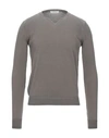 Alpha Studio Sweaters In Beige