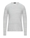 Roberto Collina Sweaters In Light Grey
