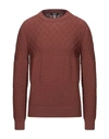 +39 Masq Sweaters In Brown