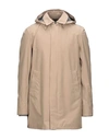 Herno Overcoats In Beige