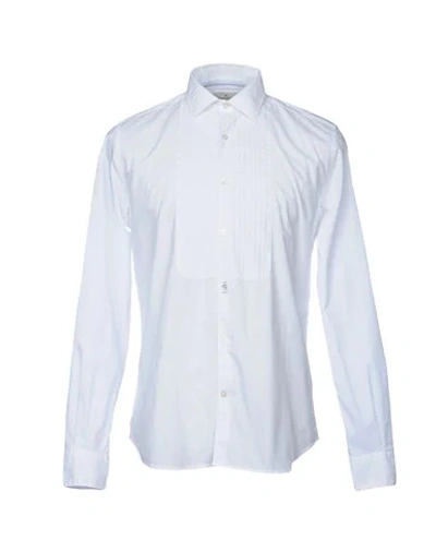 Brooksfield Solid Color Shirt In White