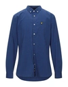 Lyle & Scott Shirts In Blue