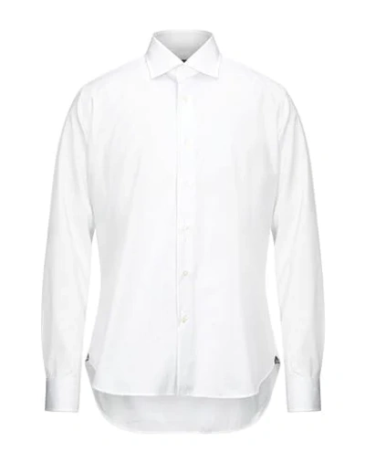 Agho Solid Color Shirt In White