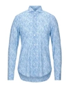Fedeli Shirts In Azure
