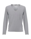 Daniele Alessandrini Homme Sweater In Grey