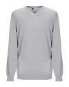Heritage Sweaters In Light Grey