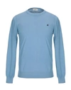 Brooksfield Sweaters In Pastel Blue