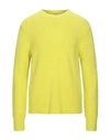 Acne Studios Sweaters In Acid Green