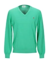 Brooksfield Sweaters In Green