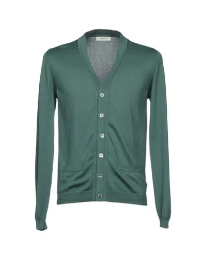 Alpha Studio Cardigans In Green