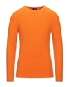 Drumohr Sweaters In Orange