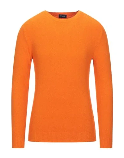 Drumohr Sweaters In Orange