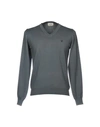 Brooksfield Sweaters In Grey