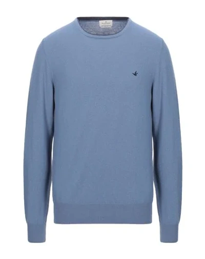 Brooksfield Sweaters In Blue