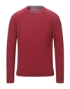 Barba Napoli Sweaters In Red