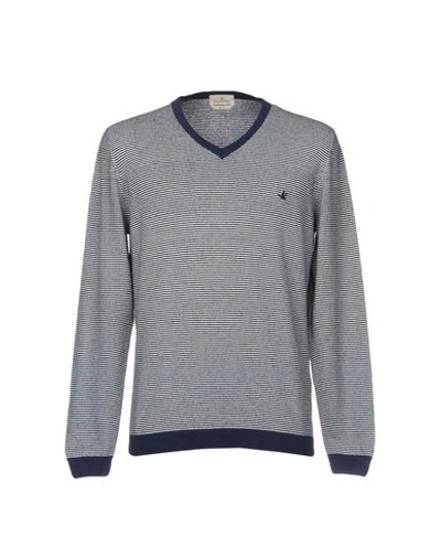 Brooksfield Sweaters In Dark Blue