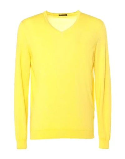 Drumohr Sweaters In Yellow
