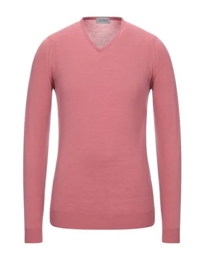 John Smedley Sweaters In Pink