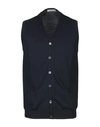 Alpha Studio Cardigans In Dark Blue