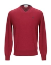 Brooksfield Sweaters In Red