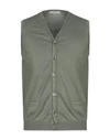 Alpha Studio Cardigans In Green