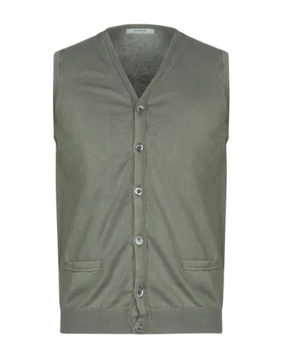 Alpha Studio Cardigans In Green