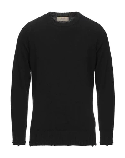Maison Flaneur Sweaters In Black