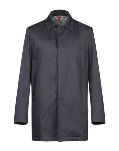 Hōsio Full-length Jacket In Dark Blue