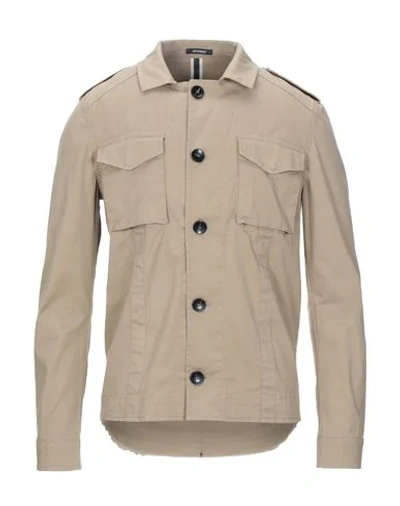 Officina 36 Jackets In Camel