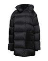 Rick Owens Wrap-front Hooded Quilted Down Coat