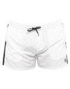 Balmain Swim Trunks In White