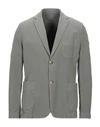 Original Vintage Style Suit Jackets In Military Green