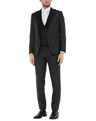 Lardini Suits In Steel Grey
