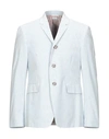 Thom Browne Blazer In Sky Blue