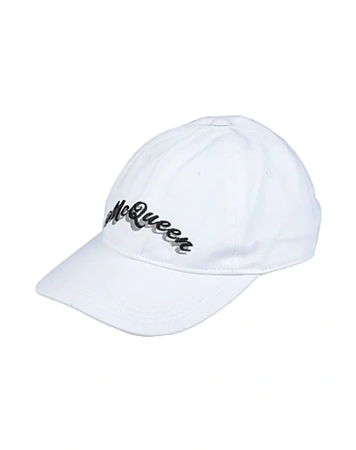 Alexander Mcqueen Hats In White