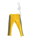 Palm Angels Mini Trackpants Tech Key Holder In Yellow