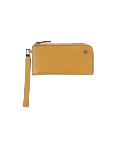Piquadro Wallets In Ocher