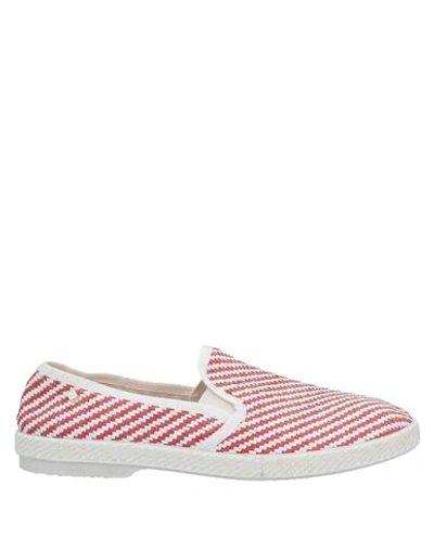 Rivieras Sneakers In Brick Red