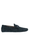 Tod's Loafers In Blue