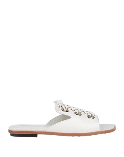 Tod's Sandals In White