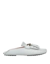 Tod's Loafers In White