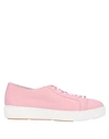 Santoni Sneakers In Pink