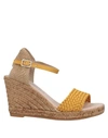 Gaimo Sandals In Ocher