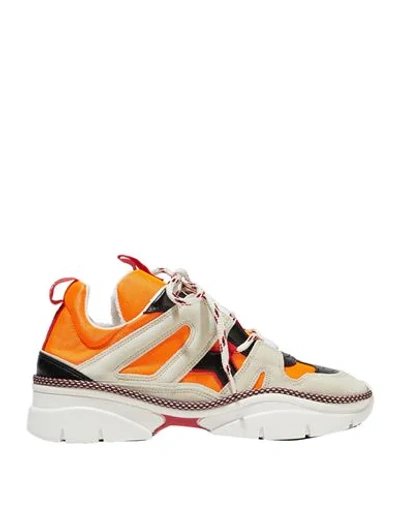 Isabel Marant Sneakers In Orange