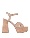 Gianvito Rossi Sandals In Beige