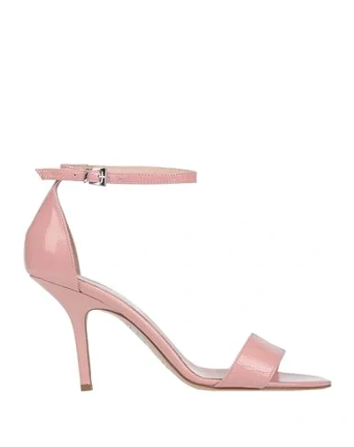 Luciano Barachini Sandals In Pink