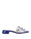 Carpe Diem Sandals In Blue