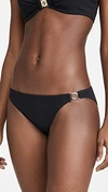 Tory Burch Miller Hipster Bikini Bottoms In Black