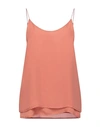 Soallure Tops In Orange